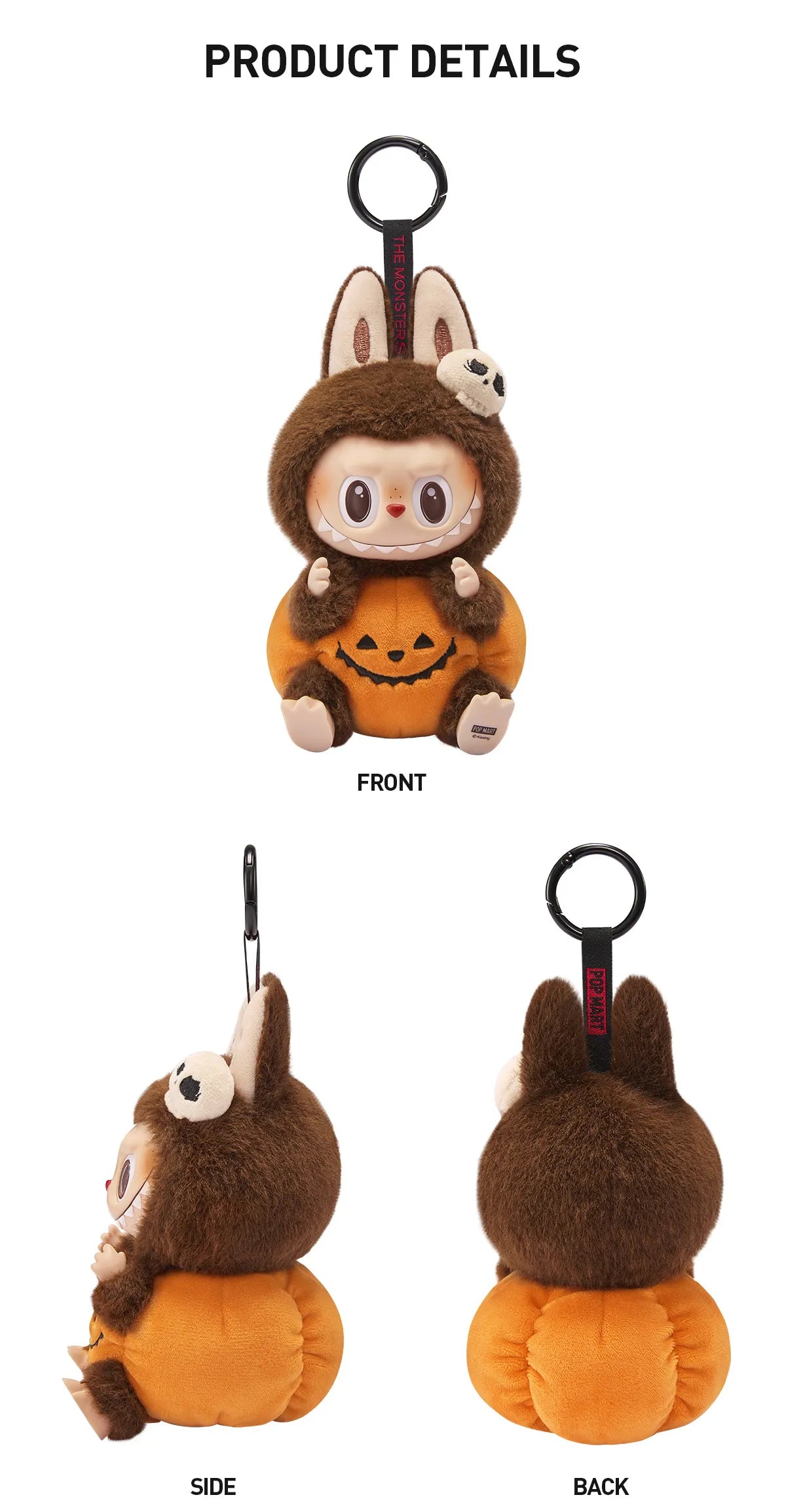 Halloween Pumpkin Labubu