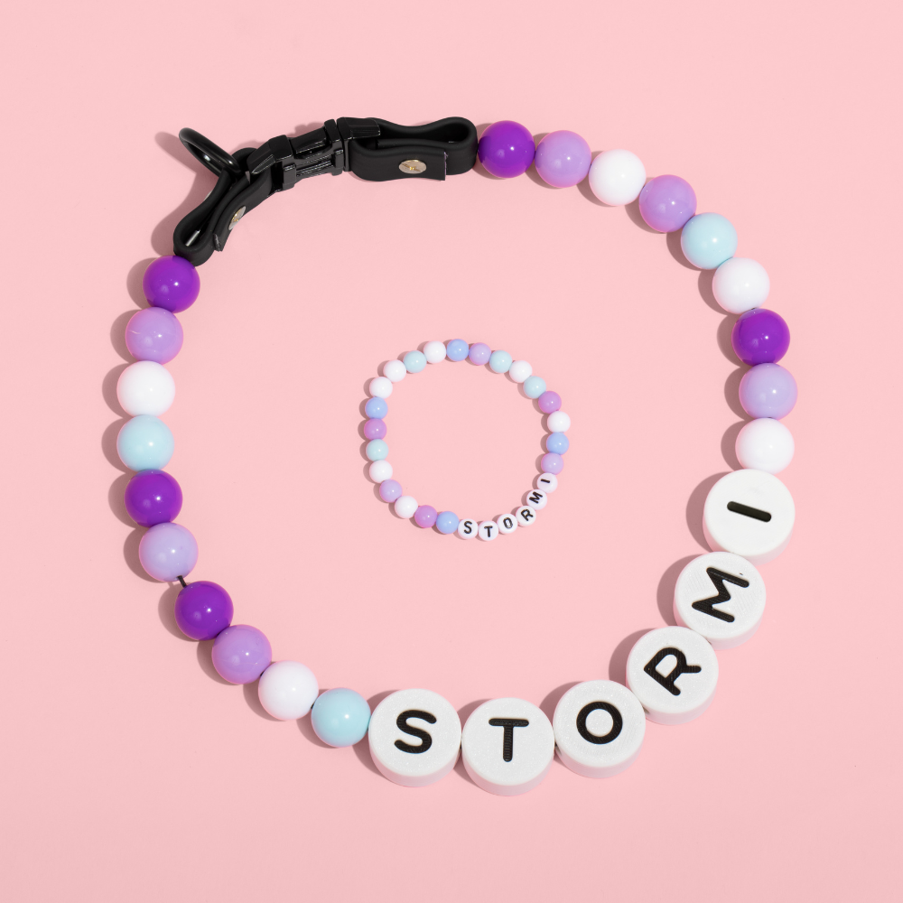 Handmade BFF Dog Collar + Free Matching Bracelet