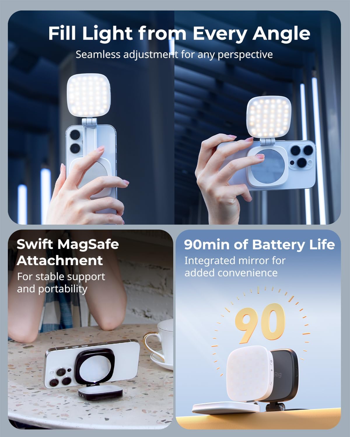 Magnetic Fill Light