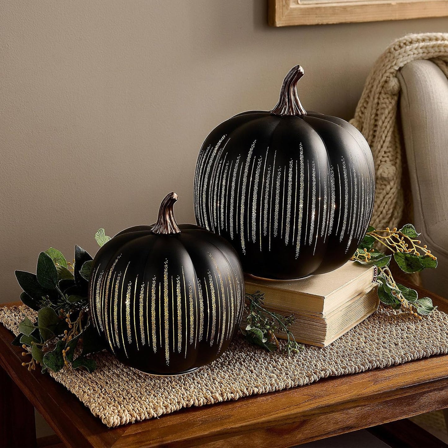 Starry Night Pumpkins