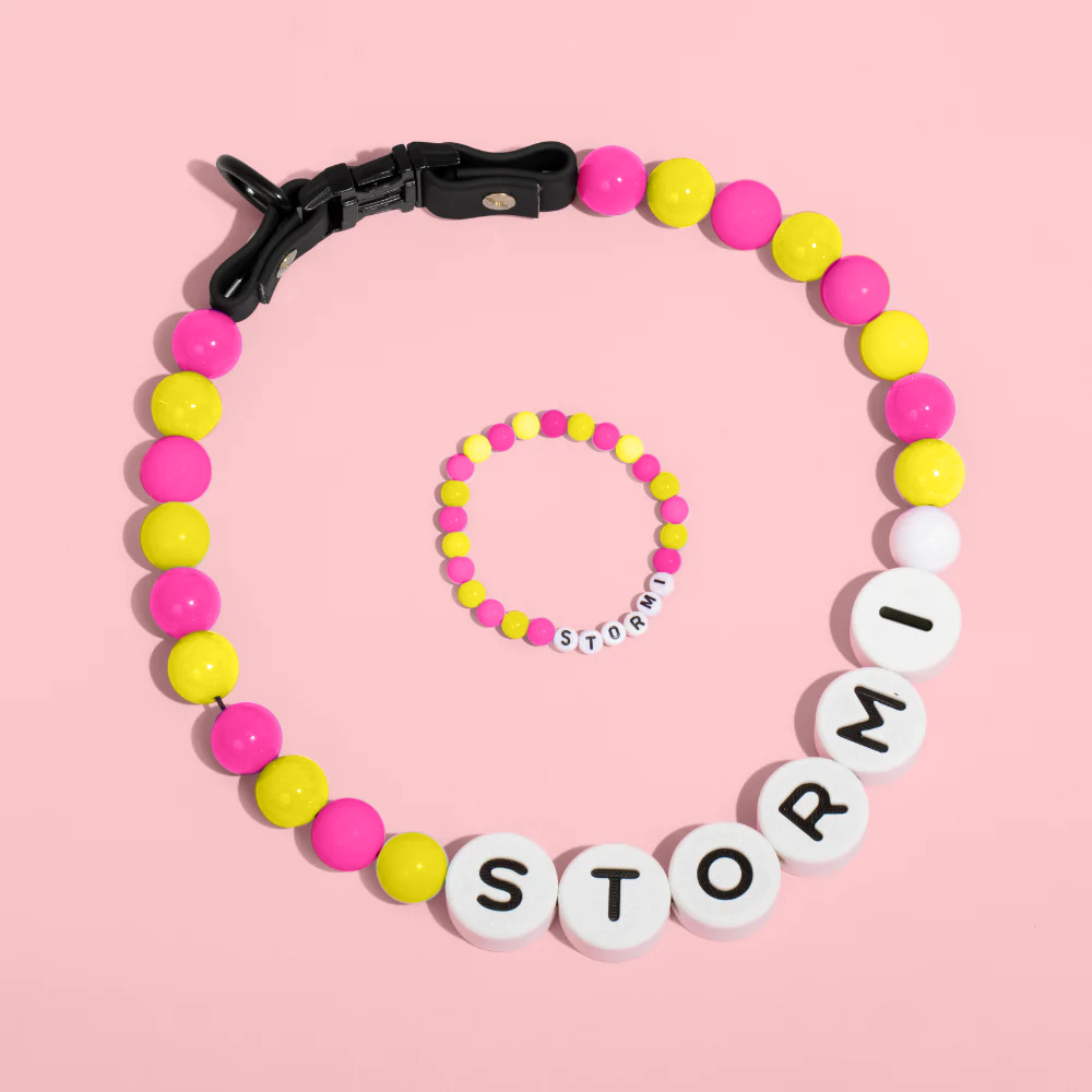 Handmade BFF Dog Collar + Free Matching Bracelet