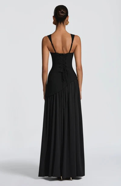 Tullulah Maxi Dress - Deep Olive