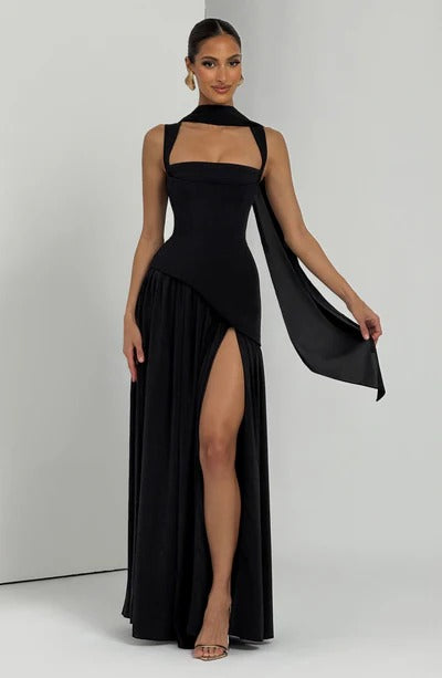 Tullulah Maxi Dress - Deep Olive