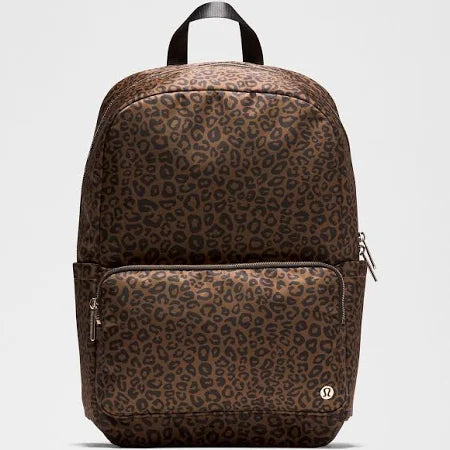 Leopard Print Backpack