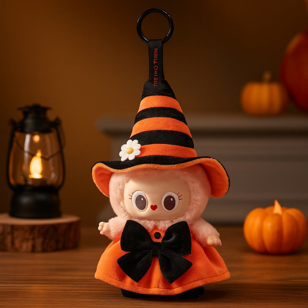 Halloween Pumpkin Labubu