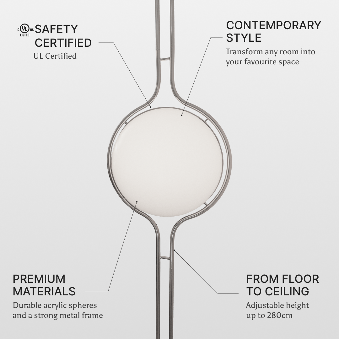 Zuru Floor To Ceiling Lamp