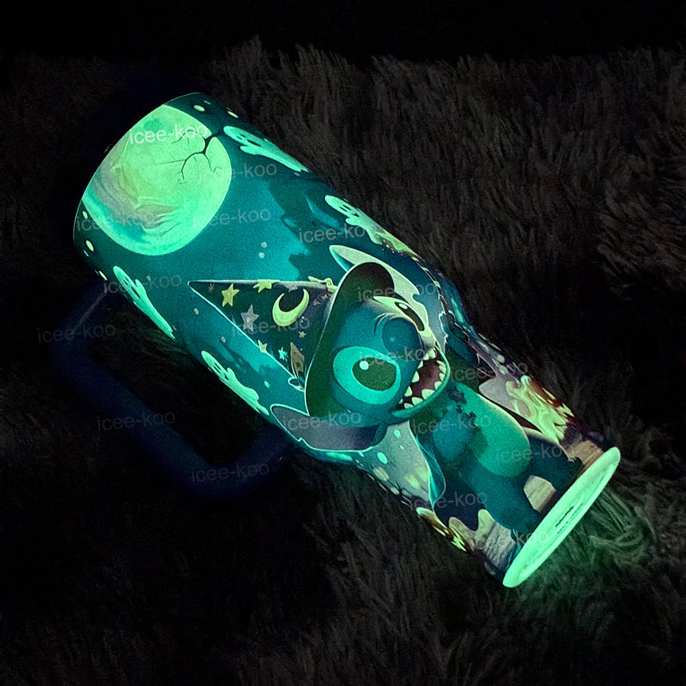 Glow in the Dark Stitch Tumbler - Spooky Edition