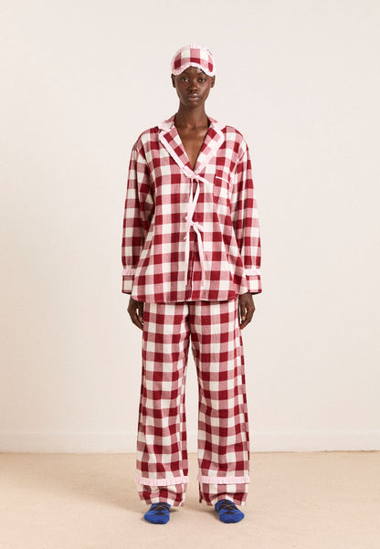 Gingham PJ Set