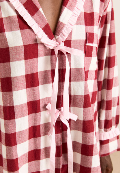Gingham PJ Set