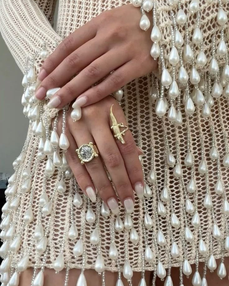 Handmade Pearled Dress