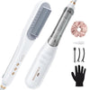 Professional Steam Straightening System for Frizz-Prone & Textured Hair