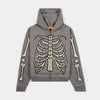 Skeleton Zip up Hoodie