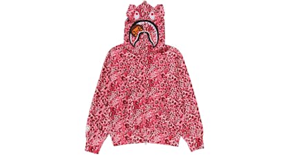 Wild Leopard Pattern Milo Shark Full Zip Hoodie