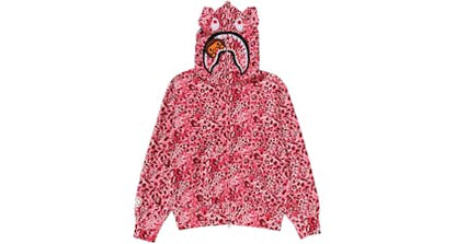 Wild Leopard Pattern Milo Shark Full Zip Hoodie