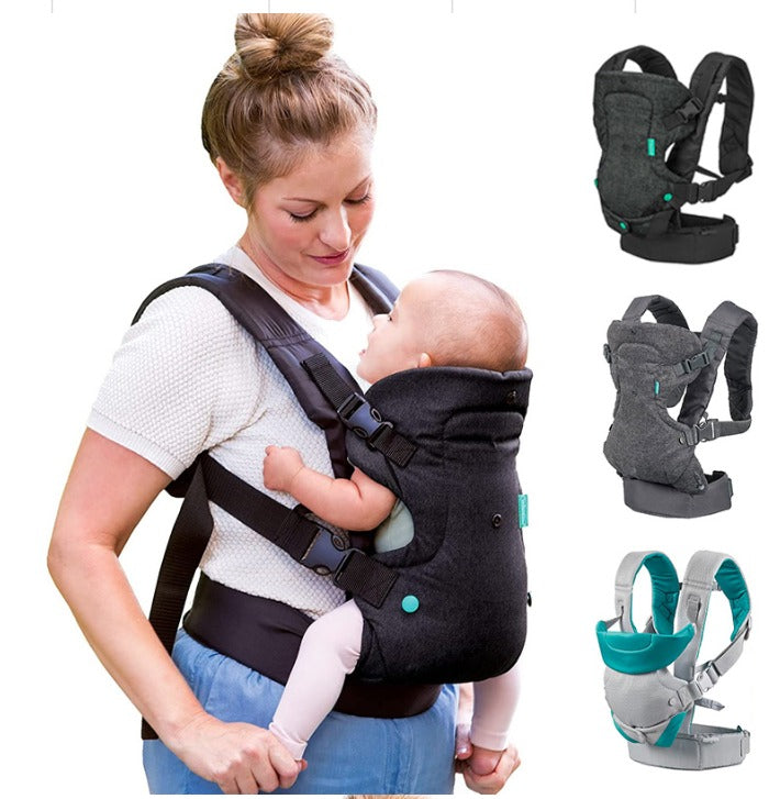 4-in-1 Ergonomic Baby Carrier - Face-in, Face-out Front &amp; Back Carry for Babies (8-32 lbs.)