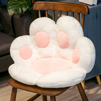 Soft Cat Paw Cushion - Cute Bear Paw Seat Pad, Warm Floor Pillow for Kitchen, Bedroom, Living Room, Office, Game Chair, and Festive Decor