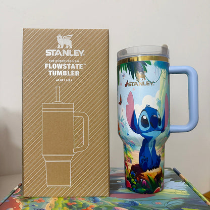 40oz Glow in the Dark Stitch Tumbler
