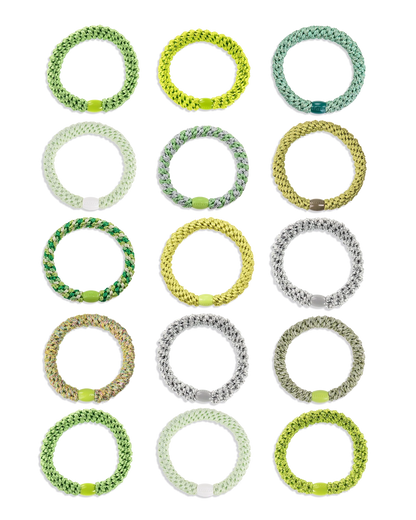 LIME SELECTION • 15 HAIR TIES
