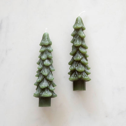 Flameless Taper Candles, Set of 2