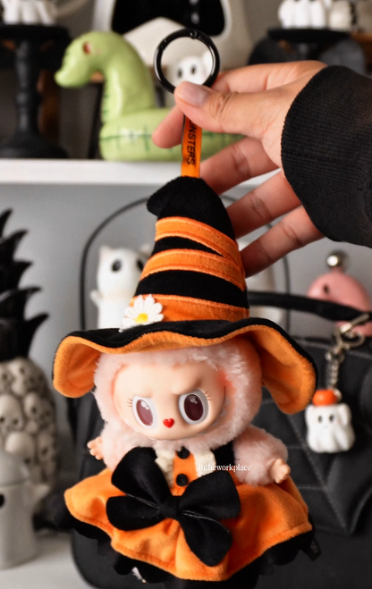 Halloween Pumpkin Labubu