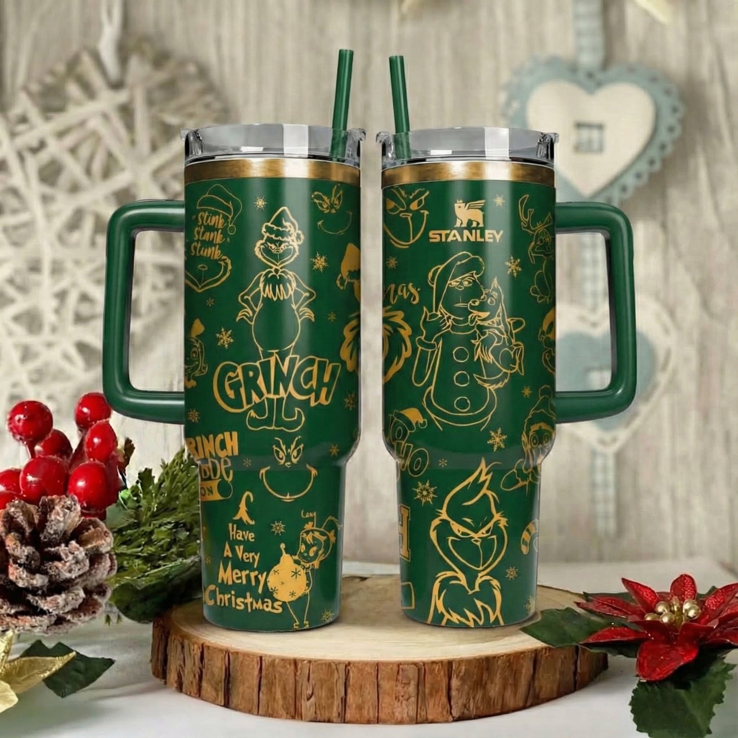 Grinch Holiday Tumbler - Limited Edition