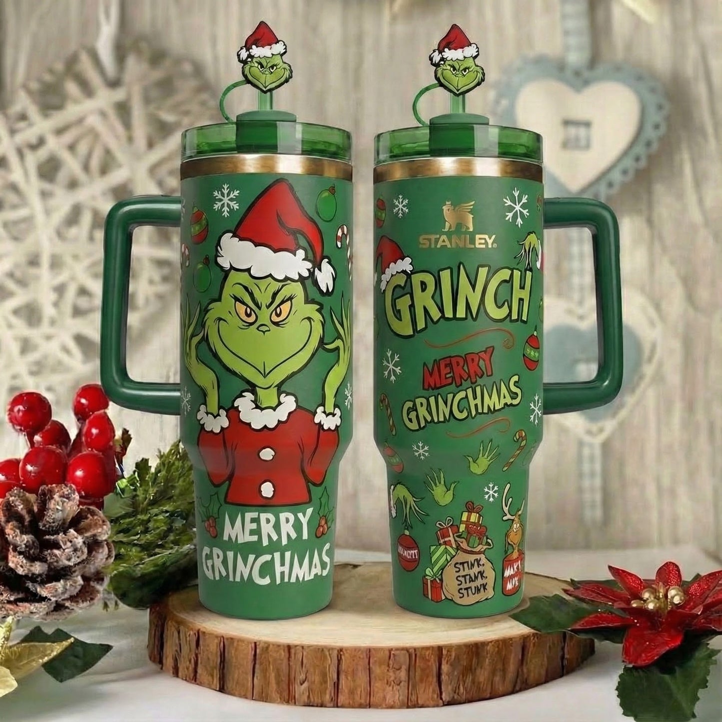 Grinch Holiday Tumbler - Limited Edition