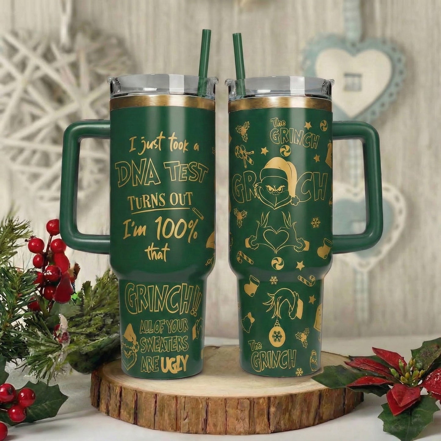 Grinch Holiday Tumbler - Limited Edition