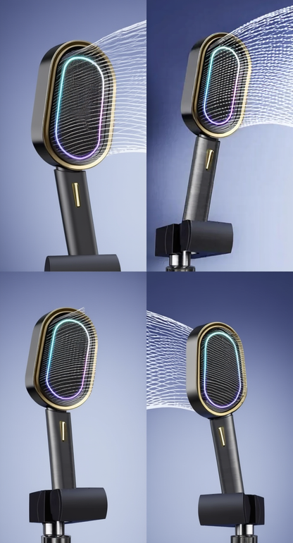 Shower head with karaoke microphone