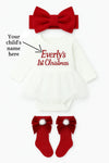 Personalized First Christmas Set