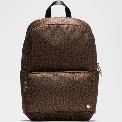 Leopard Print Backpack