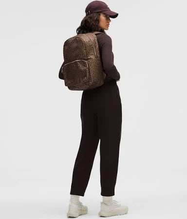 Leopard Print Backpack