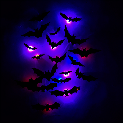 3D Bat Decor  – No Drilling Needed