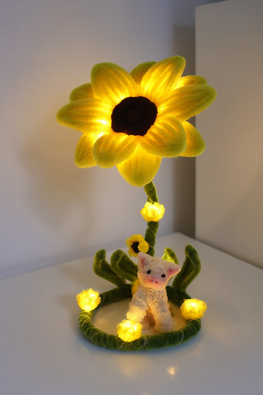Sunflower Lamp